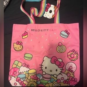 Hello kitty bag from the Hello kitty cafe truck